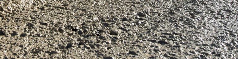 Close-up of concrete aggregate texture